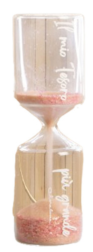 Clessidra sabbia rosa