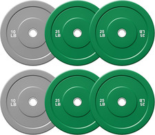 Colored Bumper Weight Plates