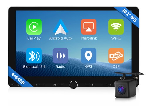 Autoradio din 4gb 64gb - 10,1",