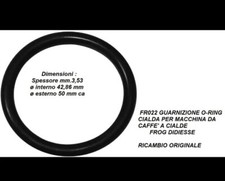 5PEZZI FR022 GUARNIZIONE O-RING 147 CIALDA ESE MACCHINA DA CAFFE' FROG DIDIESSE