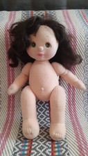 My Child Doll Mattel, rara castana capelli ricci, occhi verdi, pesca