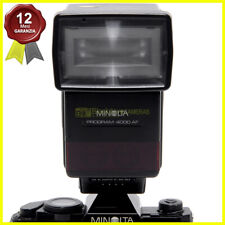 Minolta 4000AF flash professionale per fotocamere reflex analogiche LCD display