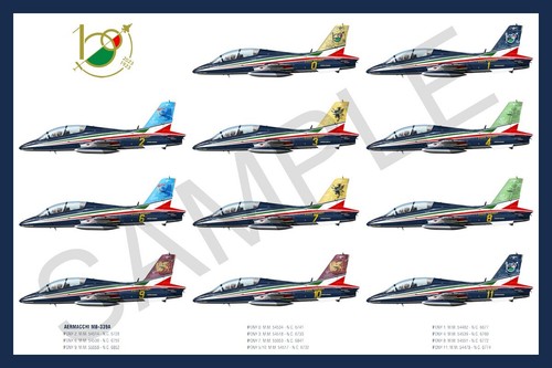 Aermacchi 339a squadron - aermacchi, mb-339a