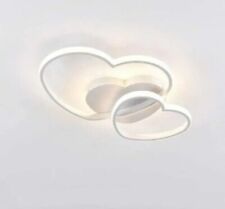 Plafoniera A SOFFITTO LED forma doppio cuore interno 33W luce LAMPADA 3000k IP20