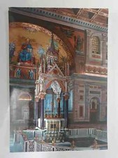 CARTOLINA - FOTO D'EPOCA ROMA : BASILICA DI SAN PAOLO - BALDACCHINO PAPALE