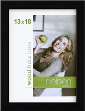 Telaio intercambiabile in legno Quadrum 40x40 cm nero