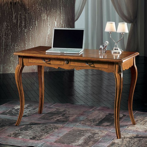 Scrivania con parquet - scrivania,