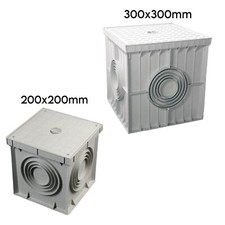 POZZETTO ELETTRICO PER IMPIANTI DI MESSA A TERRA 20x20 O 30x30 CON COPERCHIO