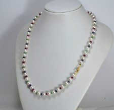 COLLANA IN ORO 18 kt CON PERLE