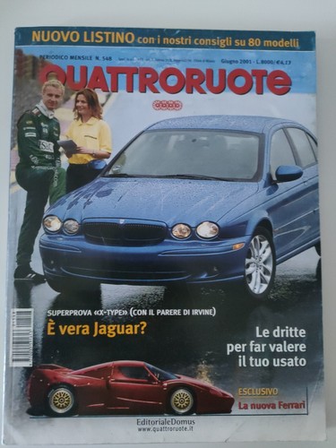 Rivista quattroruote 548 - quattroruote,