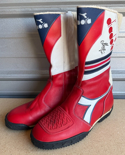 Stivali moto vintage diadora - moto,