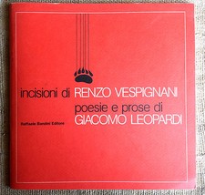 Incisioni di Renzo Vespignani poesie e prose di Giacomo Leopardi