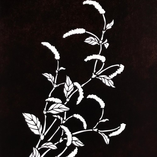 Antico stencil kimono carta