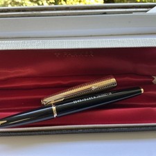 PARKER 61 MK11 CONSORT  14K   GOLD  NIB FOUNTAIN PEN N/MINT CHALK MARKS