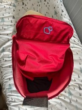Originale Quinny Buzz Xtra Moodd pieghevole fodera navicella con cappuccio rosso