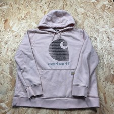 Felpa con cappuccio Carhartt Rain Defender vintage bambino rosa a sacco XL