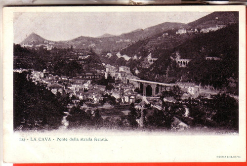 Cartolina cava dei tirreni - cava,