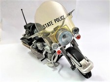 MOTO MOTOCICLETTA POLISTIL MS101 HARLEY DAVIDSON 1200 CC 1/15 STATE POLICE NUOVO