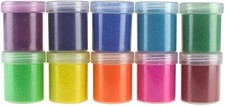 10 x Rangoli Colori Polvere