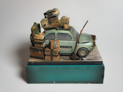 Fiat 500 amazon scala 24 - fiat, 1/24