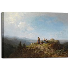 Spitzweg donne sul pascolo