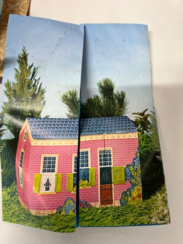 Casa delle bambole cartone - bambole, in