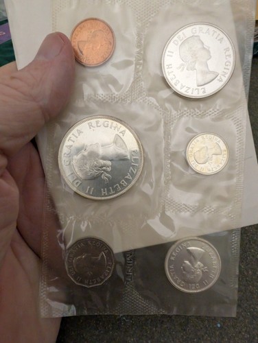 Canada 1961 proof like set - proof,