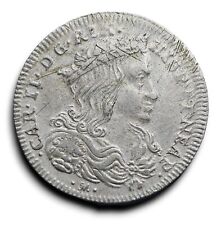 Napoli bel tarí tari 20 grana Carlo II di Spagna 1699 toson d'oro