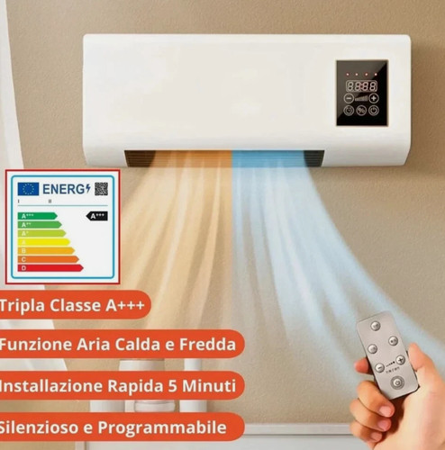 Stufa elettrica parete - elettrica, basso