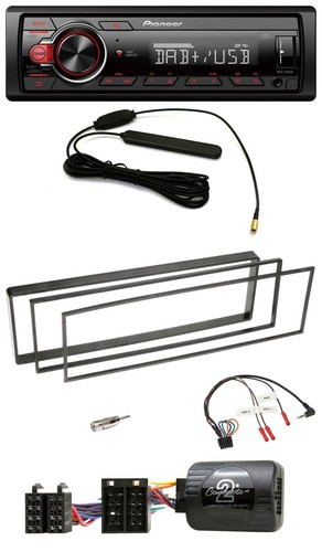 Pioneer mp3 dab 1din volante - mp3,