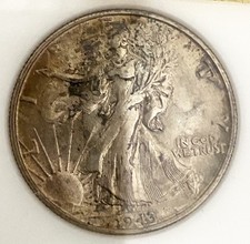 HN USA Stati Uniti d'America 1943 S mezzo dollaro Ag gr12,5 FDC KM#142  r490