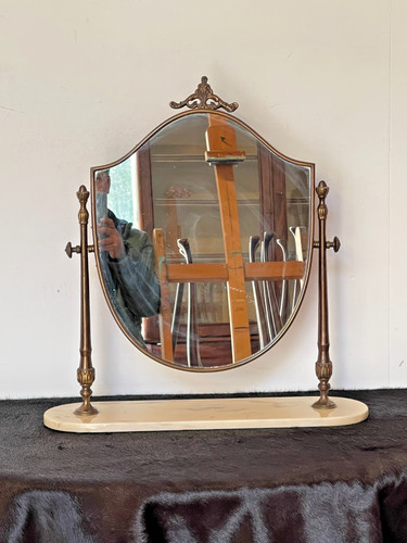 Specchio toilette vintage - specchio, da