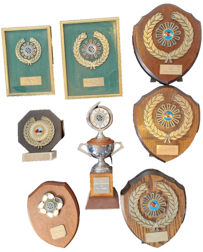 Lotto targhette trofeo - 8,