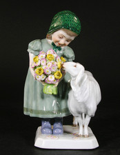 Art Nouveau Meissen Figure
