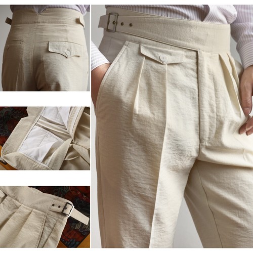 Summer linen retro - linen, men's