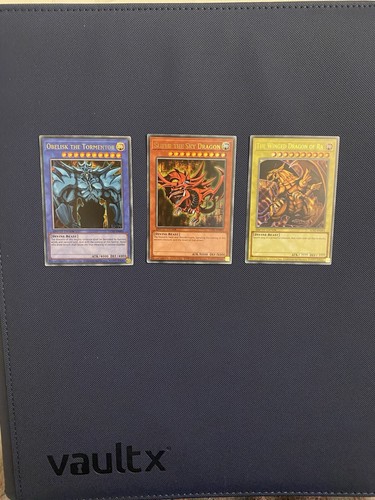 3 divinità egizie - yu-gi-oh, le