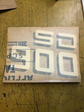 1 autocollant cache latéral d