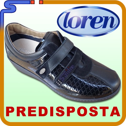 Scarpe scarpa nero velcri - nero, 2