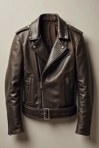 Giacca moto uomo vera pelle - giacca,