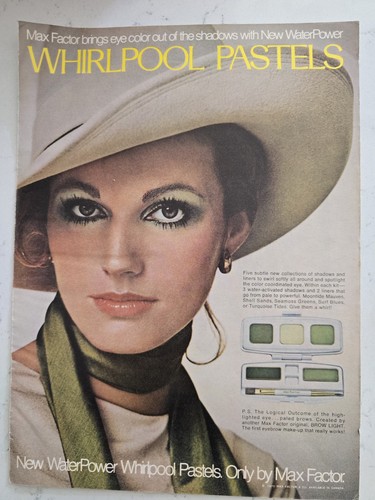 Max factor water - factor, 1970