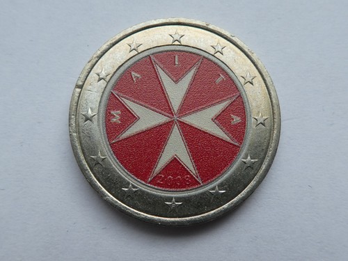 Euro malta 2008 - euro, croce