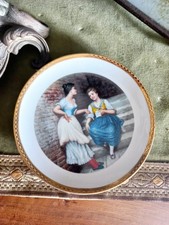 Piattino Di Porcellana LIMOGES Collection Riproduzioni Opere Dipinte