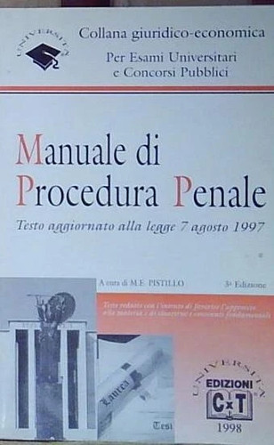 Manuale procedura penale - di,