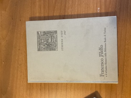 Luigi firpo francesco filelfo - luigi,