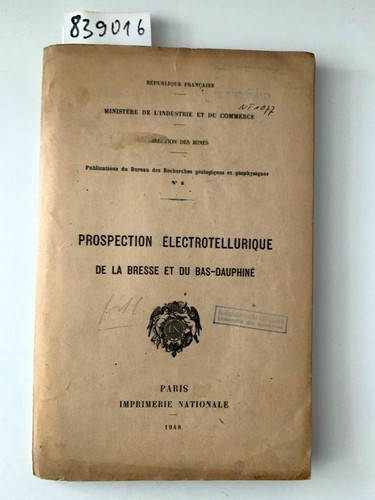 Prospection èlectrotellurique