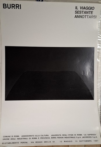 Alberto burri viaggio - il,