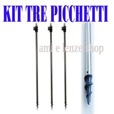 tre picchetti con trivella