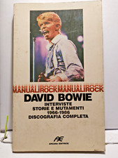 DAVID BOWIE Intervista storie e mutamenti 1966 - 1986 discografia completa Arcan