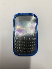 Blackberry Curve 9220 9320 Custodia Gel Posteriore TPU Blu Nuova Rigida