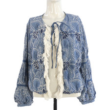 Zara giacca bohemien ricamata